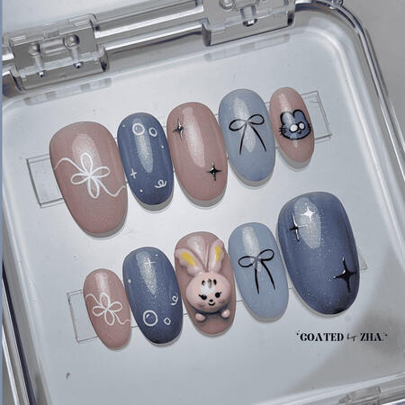 soft pink blue jjongtoram