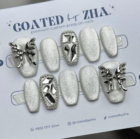 white cateye diamond