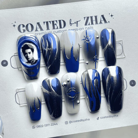 jaehyun blue chrome y2k